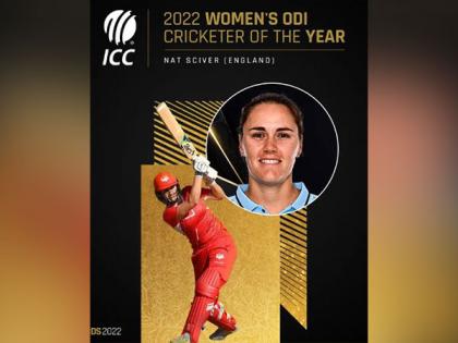 England's Nat Sciver crowned as ICC Women's ODI Cricketer of 2022 | England's Nat Sciver crowned as ICC Women's ODI Cricketer of 2022