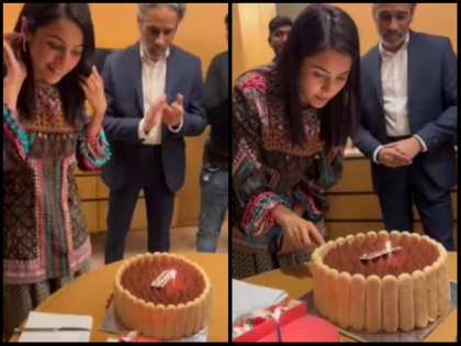 Shehnaaz Gill rings in her birthday in most adorable way! | Shehnaaz Gill rings in her birthday in most adorable way!