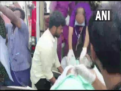 Telugu actor Tarakaratna faints during rally, shifted to hospital | Telugu actor Tarakaratna faints during rally, shifted to hospital Telugu actor Tarakaratna faints during rally, shifted to hospital | Telugu actor Tarakaratna faints during rally, shifted to hospital