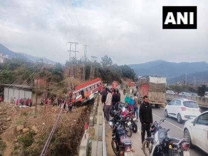 Several injured in bus accident in J-K's Udhampur | Several injured in bus accident in J-K's Udhampur