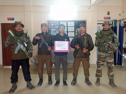 Assam Rifles apprehends NSCN-K (YA) cadre from Arunachal Pradesh | Assam Rifles apprehends NSCN-K (YA) cadre from Arunachal Pradesh