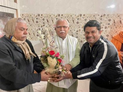 Haryana CM visits Shefali Verma's home in Rohtak after T20 WC win | Haryana CM visits Shefali Verma's home in Rohtak after T20 WC win