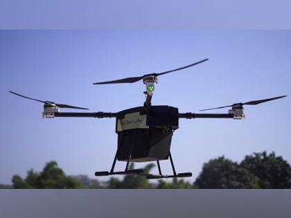 Drone Start-up Eminent Air showcases India's first ever one-of-its-kind Drone with Parachute Integrated System | Drone Start-up Eminent Air showcases India's first ever one-of-its-kind Drone with Parachute Integrated System