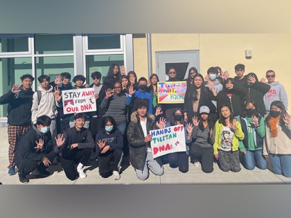 Tibetan students protest against US company for mass DNA collection in Tibet | Tibetan students protest against US company for mass DNA collection in Tibet