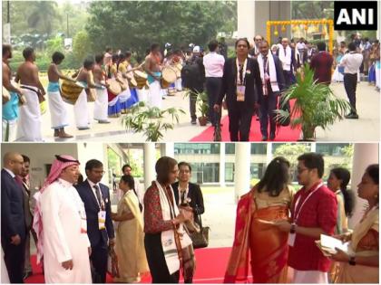 Chennai: Delegates arrive at IITM Madras to attend G20 Education Working Group meeting | Chennai: Delegates arrive at IITM Madras to attend G20 Education Working Group meeting