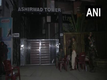 Dhanbad fire: Police deployed outside Ashirwad Tower Apartment | Dhanbad fire: Police deployed outside Ashirwad Tower Apartment Dhanbad fire: Police deployed outside Ashirwad Tower Apartment | Dhanbad fire: Police deployed outside Ashirwad Tower Apartment