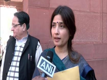 Centre presented Budget keeping in mind 2024 parliamentary polls: Samajwadi Party MP Dimple Yadav | Centre presented Budget keeping in mind 2024 parliamentary polls: Samajwadi Party MP Dimple Yadav