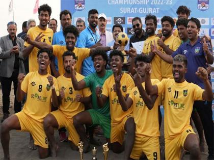 Kerala crowned inaugural champions of National Beach Soccer Championships | Kerala crowned inaugural champions of National Beach Soccer Championships
