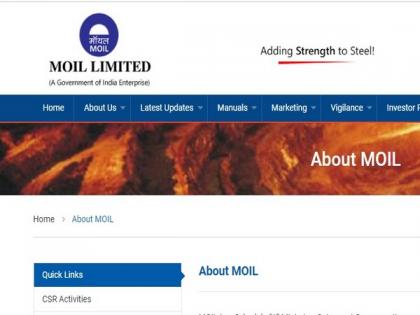 MOIL profit jumps 55 per cent in third quarter | MOIL profit jumps 55 per cent in third quarter MOIL profit jumps 55 per cent in third quarter | MOIL profit jumps 55 per cent in third quarter