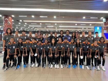India women's team arrives in Dhaka for SAFF U-20 Championship | India women's team arrives in Dhaka for SAFF U-20 Championship