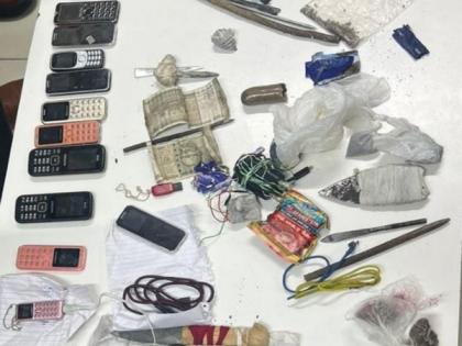 Mobile phones, knives, drugs recovered from inmates after surprise raids in Tihar jail | Mobile phones, knives, drugs recovered from inmates after surprise raids in Tihar jail