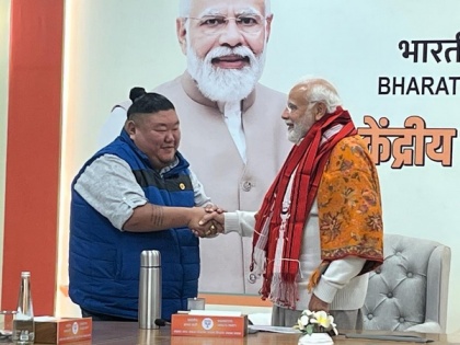 Viral tweet: Nagaland BJP chief does not reveal reason behind his laugh with PM, says let social media find out | Viral tweet: Nagaland BJP chief does not reveal reason behind his laugh with PM, says let social media find out