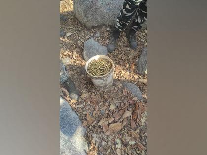 Bihar: STF, CRPF recover 1178 live cartridges from naxal hideout in Aurangabad | Bihar: STF, CRPF recover 1178 live cartridges from naxal hideout in Aurangabad Bihar: STF, CRPF recover 1178 live cartridges from naxal hideout in Aurangabad | Bihar: STF, CRPF recover 1178 live cartridges from naxal hideout in Aurangabad