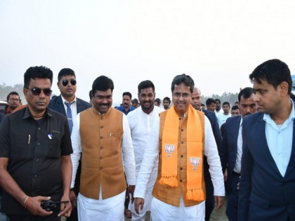 Tripura: CM Manik Saha inspects preparation for Amit Shah's rally, says BJP will win over 50 seats in ensuing assembly election | Tripura: CM Manik Saha inspects preparation for Amit Shah's rally, says BJP will win over 50 seats in ensuing assembly election