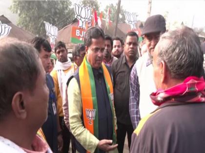 Tripura CM holds door-to-door campaign, claims 'victory and support' | Tripura CM holds door-to-door campaign, claims 'victory and support'