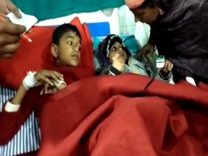 16 children fall ill after eating poisonous Jatropha fruit in UP's Mirzapur | 16 children fall ill after eating poisonous Jatropha fruit in UP's Mirzapur
