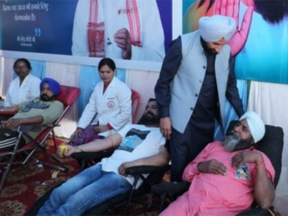 With a mission to serve humanity; NID Foundation organized Blood Donation Camp at Varanasi on 646th Guru Ravidas Jayanti | With a mission to serve humanity; NID Foundation organized Blood Donation Camp at Varanasi on 646th Guru Ravidas Jayanti