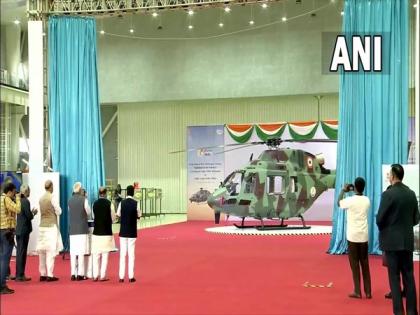 Karnataka: PM Modi inaugurates HAL's Helicopter Factory in Tumakuru, unveils Light Utility Helicopter | Karnataka: PM Modi inaugurates HAL's Helicopter Factory in Tumakuru, unveils Light Utility Helicopter