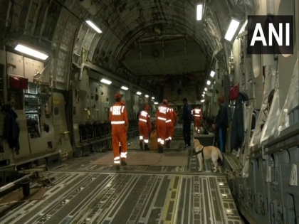 NDRF personnel with specially equipped trained dog squad departs for earthquake-hit Turkey | NDRF personnel with specially equipped trained dog squad departs for earthquake-hit Turkey