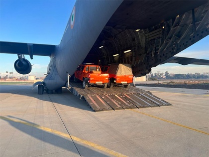 Turkey Earthquake: First Indian C17 flight reaches Adana with relief material, utilities | Turkey Earthquake: First Indian C17 flight reaches Adana with relief material, utilities