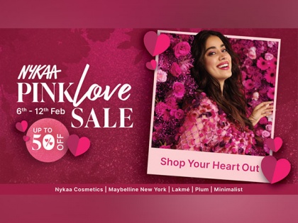 New Year, New You and a New Beauty Stash. Shop your heart out with Nykaa's Pink Love Sale | New Year, New You and a New Beauty Stash. Shop your heart out with Nykaa's Pink Love Sale