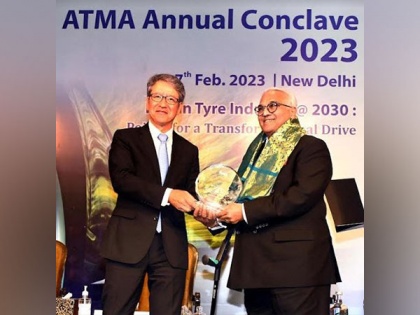 ATMA honours K M Mammen, CMD, MRF Limited, with Lifetime Achievement Award | ATMA honours K M Mammen, CMD, MRF Limited, with Lifetime Achievement Award