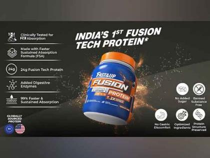 Fast&Up launches India's 1st Clinically Tested Blend of Plant and Whey Protein - Fusion | Fast&Up launches India's 1st Clinically Tested Blend of Plant and Whey Protein - Fusion Fast&Up launches India's 1st Clinically Tested Blend of Plant and Whey Protein - Fusion | Fast&Up launches India's 1st Clinically Tested Blend of Plant and Whey Protein - Fusion