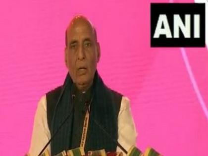 India's business community is seen with trust, respect as wealth contributor: Rajnath Singh at UP Global Investors Summit | India's business community is seen with trust, respect as wealth contributor: Rajnath Singh at UP Global Investors Summit