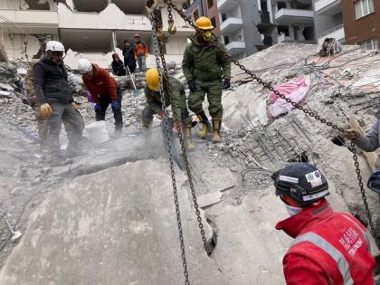 NDRF, Turkish Army rescue 8-year-old girl from earthquake-hit Turkey | NDRF, Turkish Army rescue 8-year-old girl from earthquake-hit Turkey