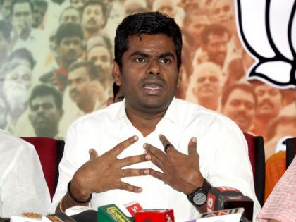 BJP leader Annamalai congratulates CP Radhakrishnan on his appointment as Jharkhand Governor | BJP leader Annamalai congratulates CP Radhakrishnan on his appointment as Jharkhand Governor BJP leader Annamalai congratulates CP Radhakrishnan on his appointment as Jharkhand Governor | BJP leader Annamalai congratulates CP Radhakrishnan on his appointment as Jharkhand Governor
