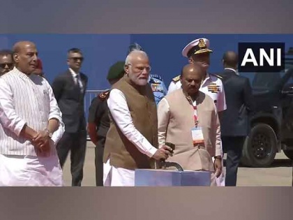 PM Modi inaugurates 'India Pavilion' at Aero India 2023 in Bengaluru | PM Modi inaugurates 'India Pavilion' at Aero India 2023 in Bengaluru