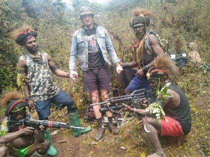 New Zealand hostage pilot appears in photos with armed West Papua rebels | New Zealand hostage pilot appears in photos with armed West Papua rebels