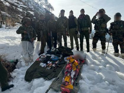 J-K: Army, Police foil infiltration bid; arms recovered from neutralised terrorist | J-K: Army, Police foil infiltration bid; arms recovered from neutralised terrorist