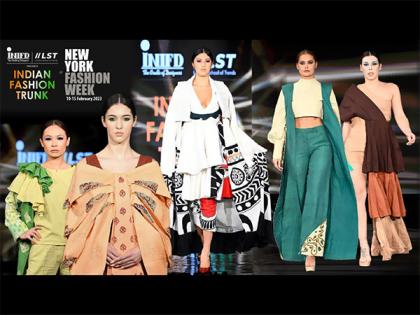 INIFD Designers celebrated the "Fabric Khadi" during New York Fashion Week | INIFD Designers celebrated the "Fabric Khadi" during New York Fashion Week