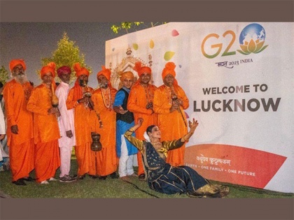 Yamuna Astakam presented in Blue Economy G-20 Lucknow with Kathak and Folk - Street Performers | Yamuna Astakam presented in Blue Economy G-20 Lucknow with Kathak and Folk - Street Performers