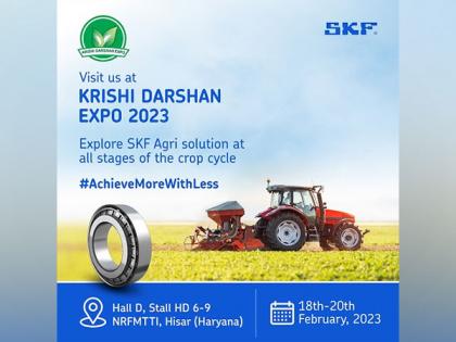 SKF showcases Innovative Solutions at Krishi Darshan Expo 2023 | SKF showcases Innovative Solutions at Krishi Darshan Expo 2023 SKF showcases Innovative Solutions at Krishi Darshan Expo 2023 | SKF showcases Innovative Solutions at Krishi Darshan Expo 2023