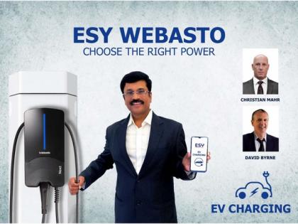 EV Charger Giant Webasto enters India with ESY | EV Charger Giant Webasto enters India with ESY