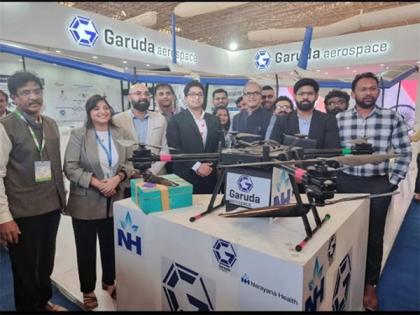 Garuda Aerospace and Narayana Health join hands to transport biomedical samples using 'Sanjeevani' drones | Garuda Aerospace and Narayana Health join hands to transport biomedical samples using 'Sanjeevani' drones