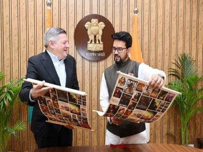 Netflix global CEO meets Anurag Thakur, discusses India's creative economy | Netflix global CEO meets Anurag Thakur, discusses India's creative economy