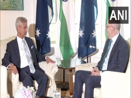 Jaishankar meets Australian PM Antony Albanese on sidelines of Raisina@Sydney | Jaishankar meets Australian PM Antony Albanese on sidelines of Raisina@Sydney