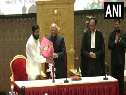 Ramesh Bais takes oath as Governor of Maharashtra | Ramesh Bais takes oath as Governor of Maharashtra