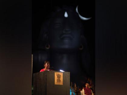 President graces Mahashivaratri celebrations at Isha Yoga Center Coimbatore | President graces Mahashivaratri celebrations at Isha Yoga Center Coimbatore