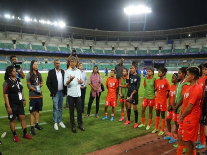 AIFF President Kalyan Chaubey meets Blue Tigresses; reveals broader vision for women's football | AIFF President Kalyan Chaubey meets Blue Tigresses; reveals broader vision for women's football