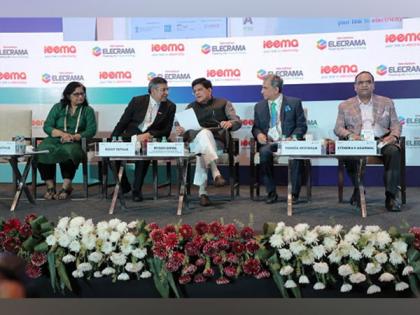 Piyush Goyal, Minister of Commerce and Industry, graces ELECRAMA 2023 with his presence on Day 4 | Piyush Goyal, Minister of Commerce and Industry, graces ELECRAMA 2023 with his presence on Day 4