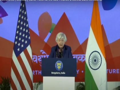 "We would like to see strong condemnation of the war..", says US Treasury secretary Janet Yellen | "We would like to see strong condemnation of the war..", says US Treasury secretary Janet Yellen