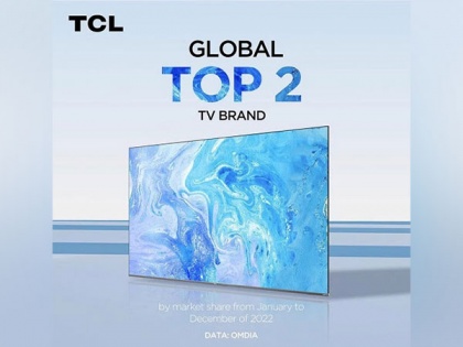 TCL ranked Global Top 2 TV Brand according to OMDIA | TCL ranked Global Top 2 TV Brand according to OMDIA