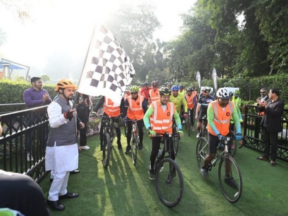 Bicycle rally shows power of individual agency, public accountability, affirmative action: Anurag Thakur | Bicycle rally shows power of individual agency, public accountability, affirmative action: Anurag Thakur