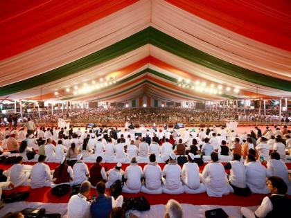 Congress party moves economic resolution at 85th Plenary in Raipur | Congress party moves economic resolution at 85th Plenary in Raipur