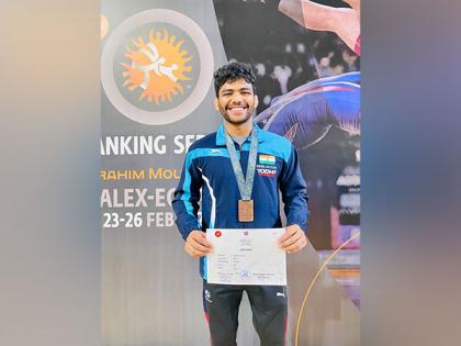 Ibrahim Moustafa wrestling: India's Ankit Gulia wins bronze medal in repechage round | Ibrahim Moustafa wrestling: India's Ankit Gulia wins bronze medal in repechage round