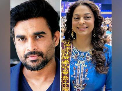 Juhi Chawla, R Madhavan honoured with Champions of Change Award | Juhi Chawla, R Madhavan honoured with Champions of Change Award